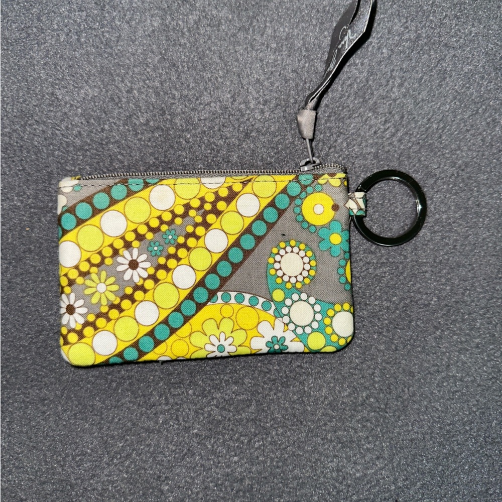 Vera Bradley Lemon Parfait Lot - Tote, Wallet, Cosmetic, ID Zip - Picture 9 of 9
